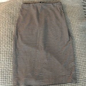 Banana republic high waisted pencil skirt